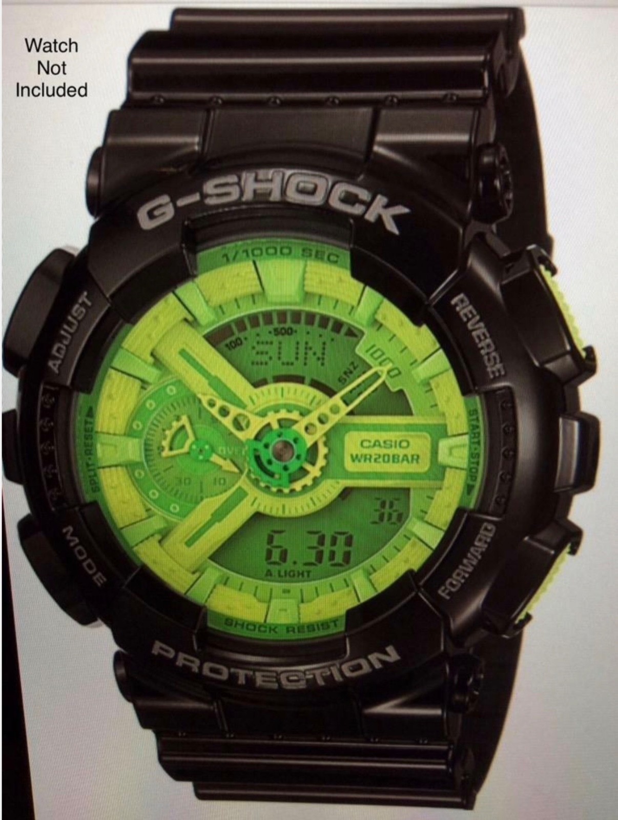 CASIO GA-110B-1A2 / 1A3 /MMC-1A/SLS-1A G-Shock Original Glossy Black BEZEL GA110