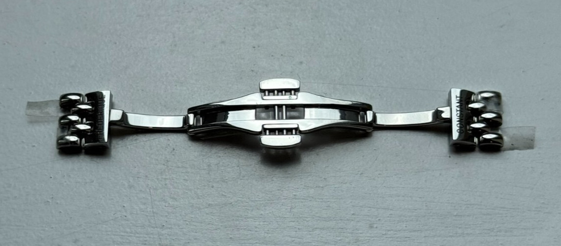 Genuine Frederique Constant Lady Deployment Deployant Clasp Steel Bracelet 12mm