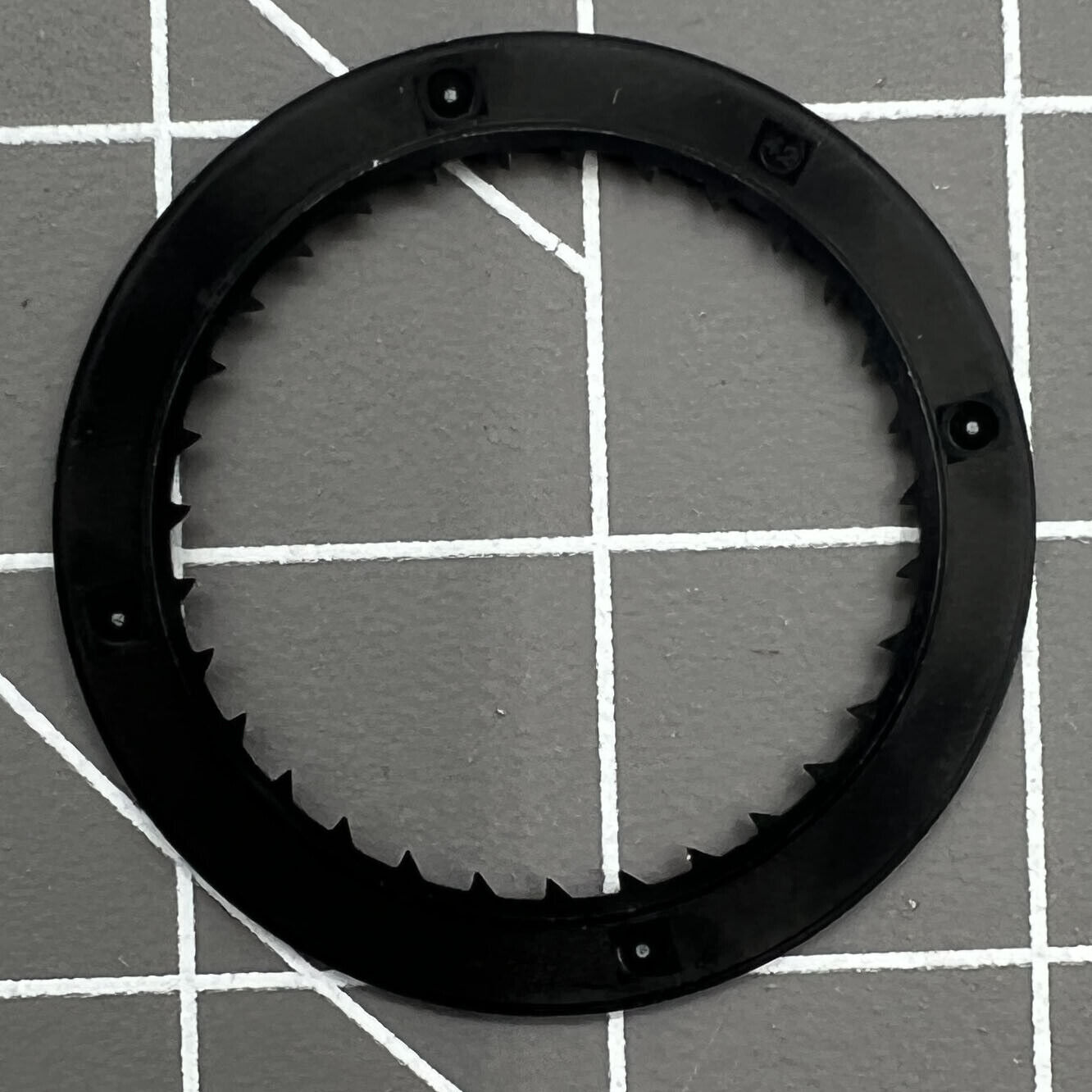 Set of 3 Black Date Disk Wheels for Miyota 8215 Movement at 3 O’Clock Position