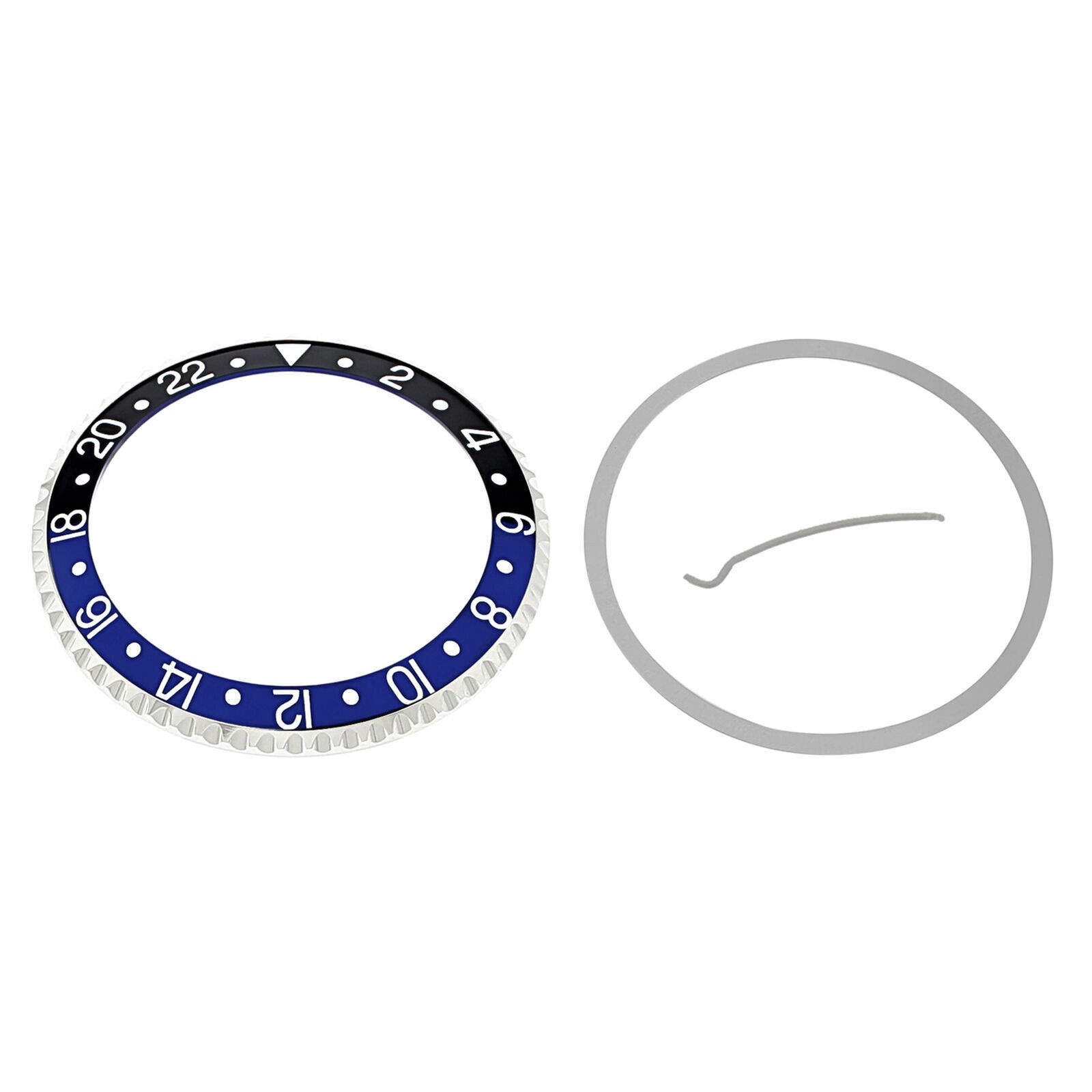 Bezel & Insert For Rolex GMT Master 2 16700, 16710 16760 16718 Batman Black Blue