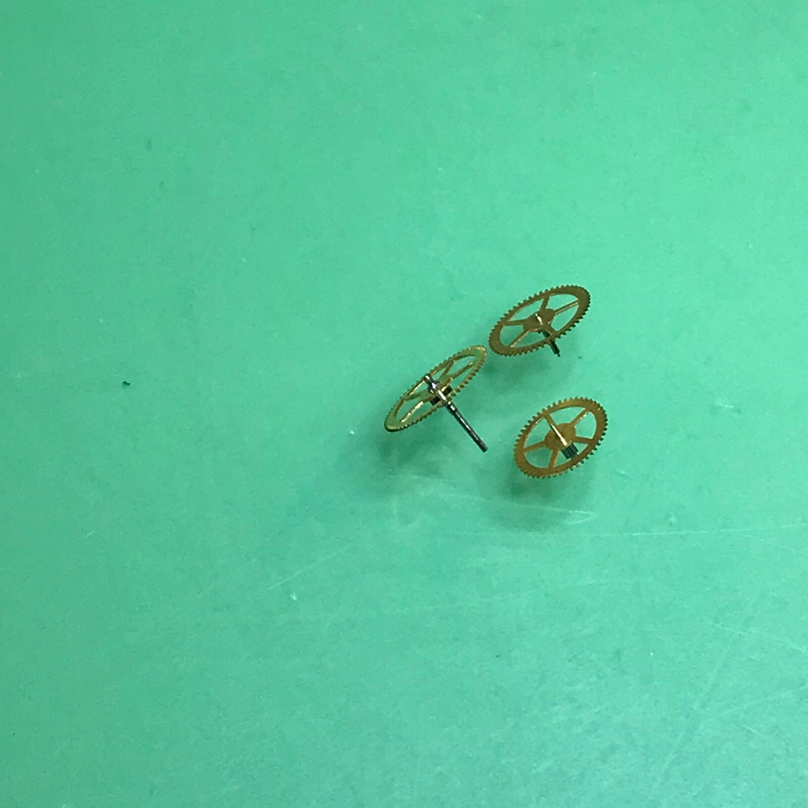 Gruen Cal. 210 Power Train Wheels Original Watch Parts V37