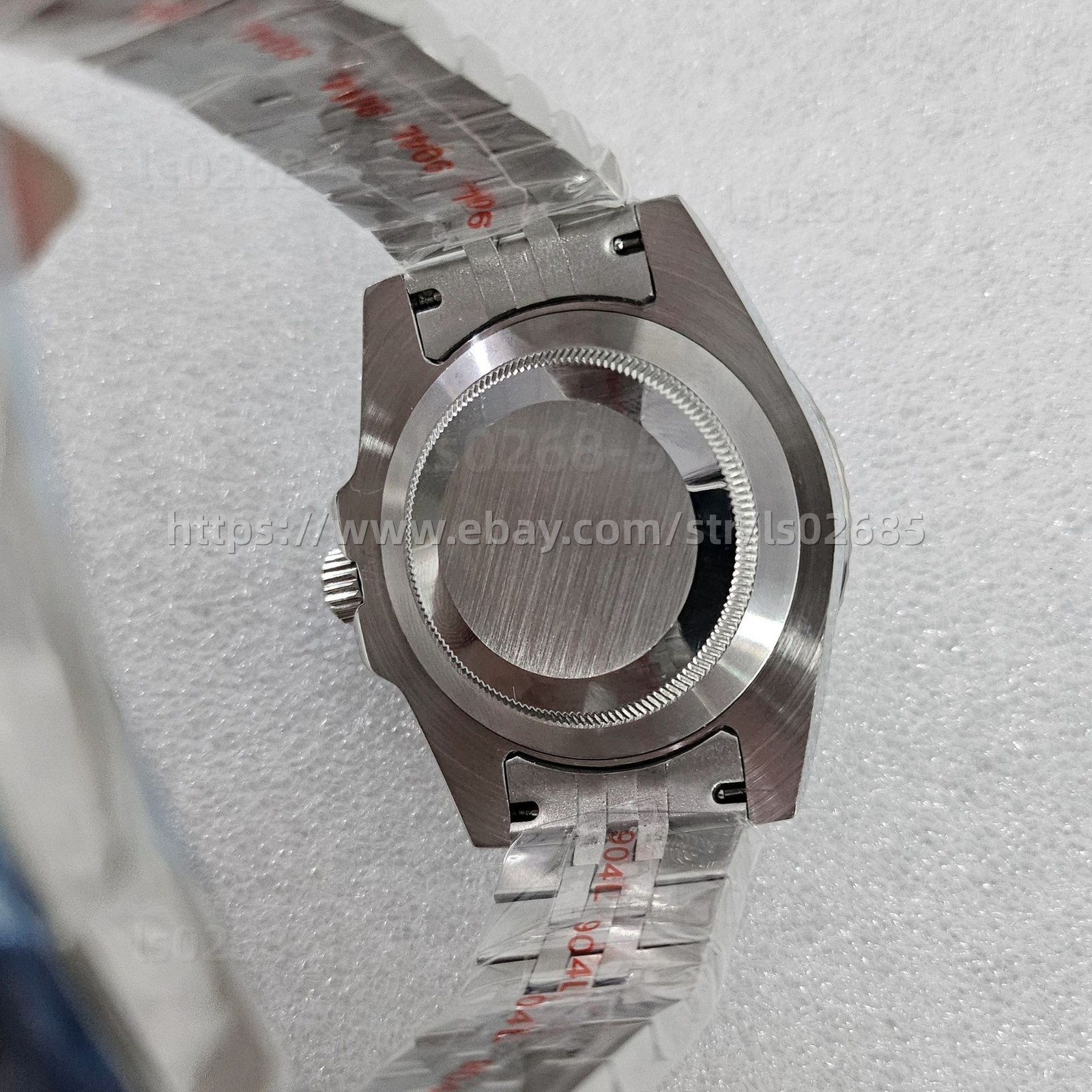 40MM 24 Hour Unidirectional bezel Watch Case and Bracelet Fit Seiko NH35 NH36