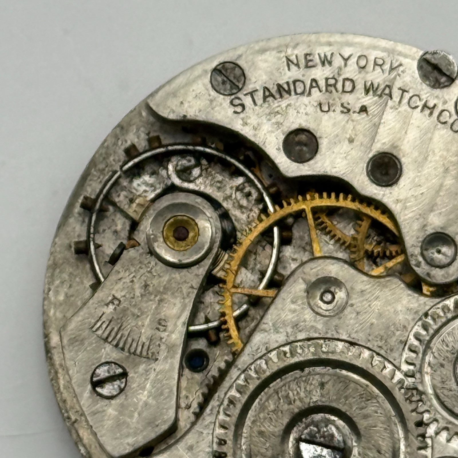 New York Standard Grade 306 Watch Movement Model BI American Antique 0s Parts