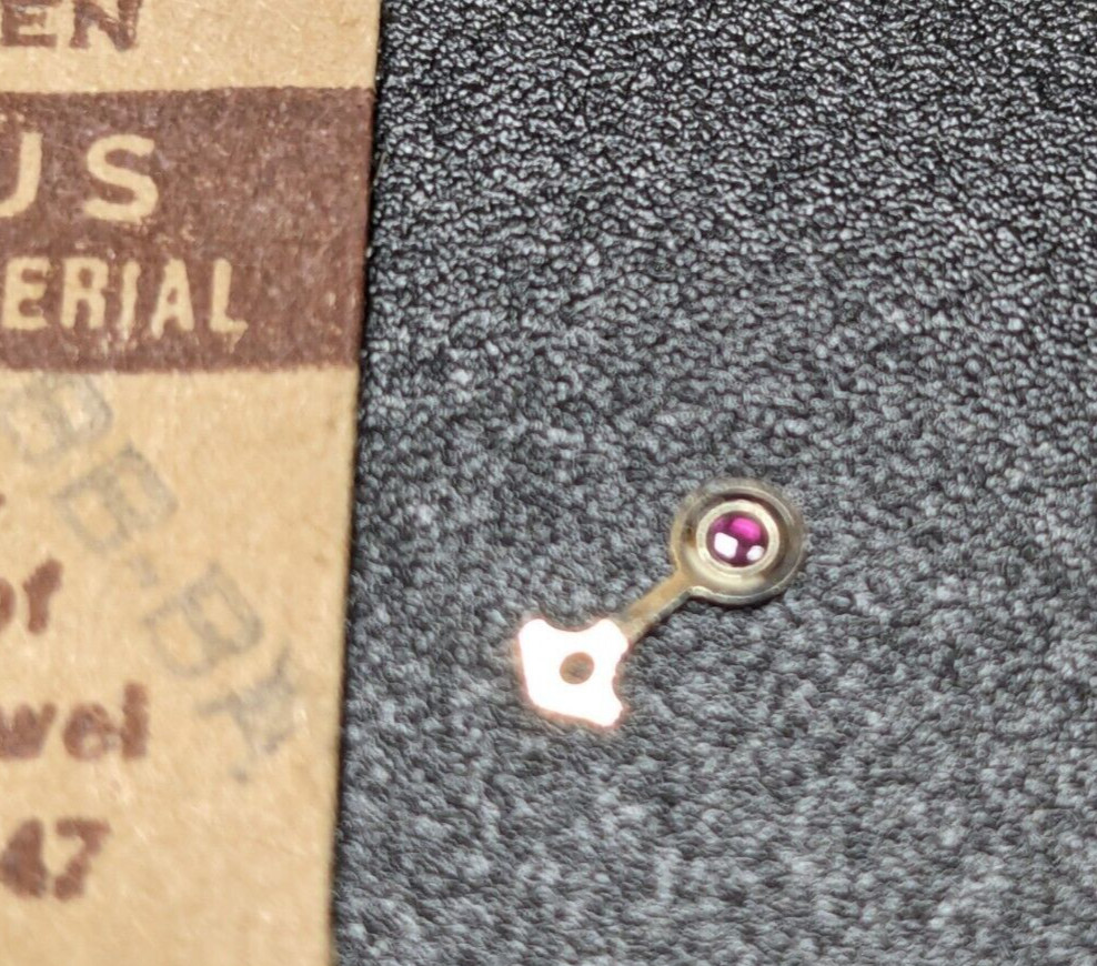 NOS NEW Genuine Benrus Watch Cal BB-BA Shockproof Top Cap Jewel Part# 311