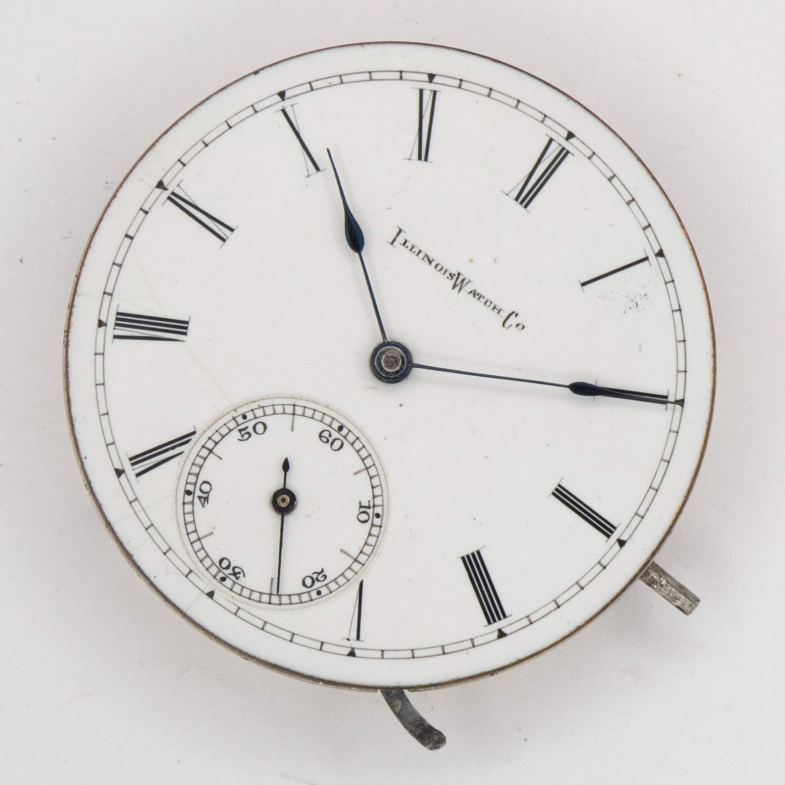 Scarce Illinois Grade 154 Model 2 8-Size 15-Jewel Antique Pocket Watch Movement