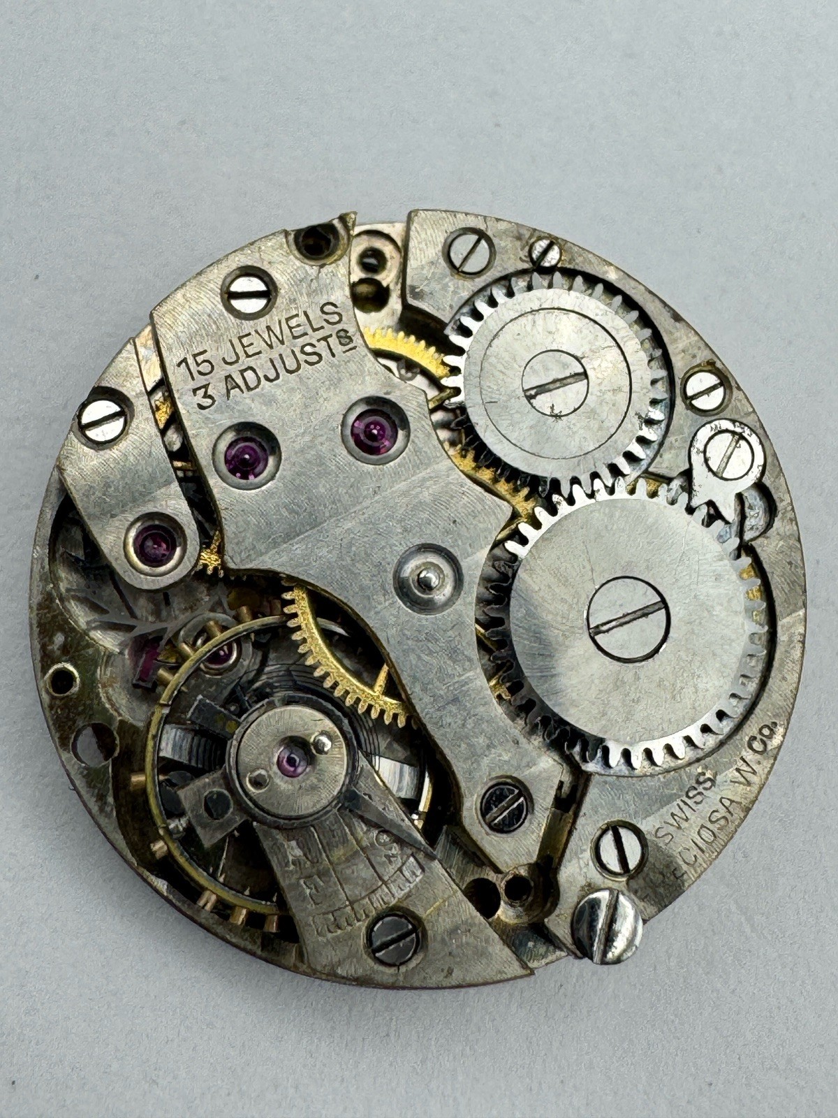 Lot Of 8 Mechanical Watch Movements For Parts Or Repair