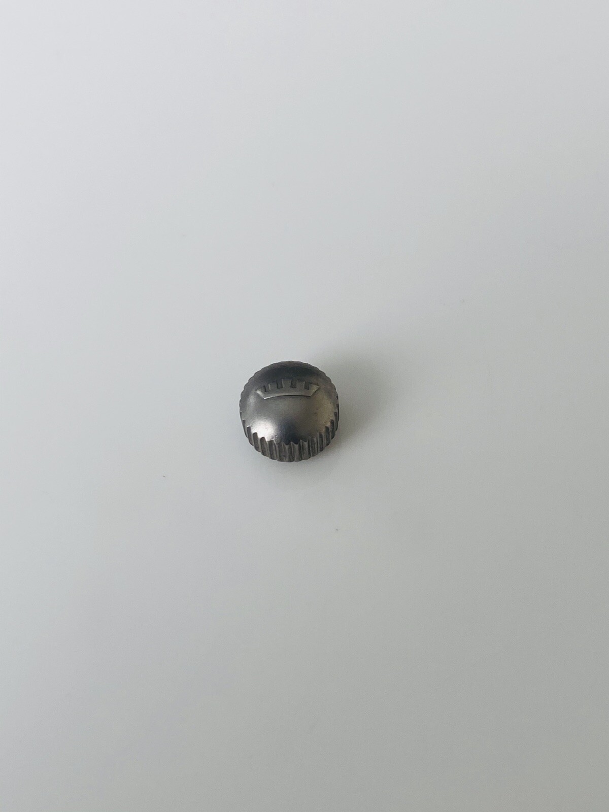 New Fortis Crown Brushed Stainless Steel 7.3mm X 5.2mm