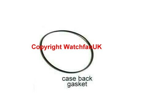 Bezel + Caseback Gasket Set For Seiko 7T62-0EB0 Flightmaster #394