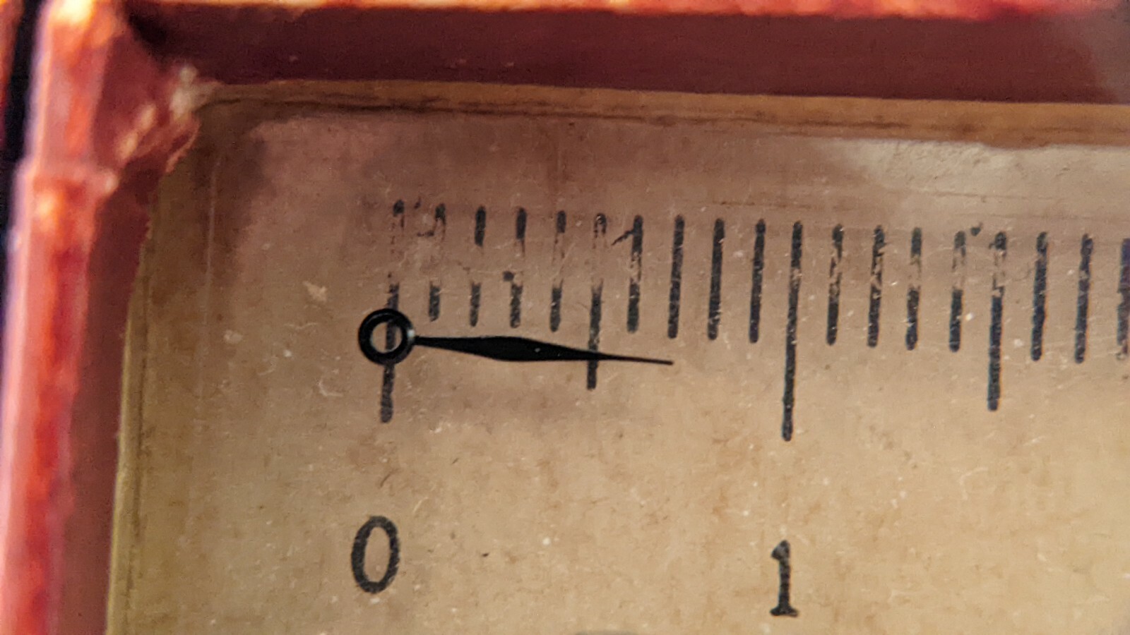 Universo MINUTE HAND BLACK. approx 7mm long from center of hole. HOLE: 70. Unive