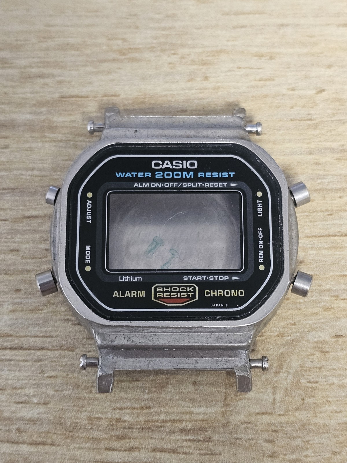 Vintage Casio G-Shock DW-5600C 901 Watch Case Only No Module No Bezel Japan Part