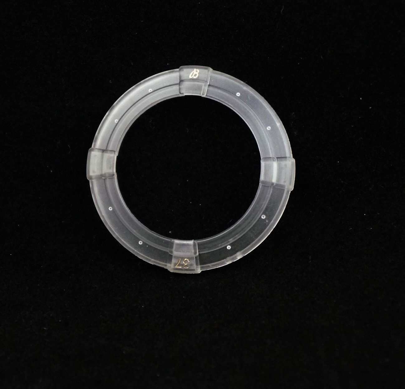 Original Genuine Breitling Frosted Plastic Bezel Protector Travel # 37 Chronomat