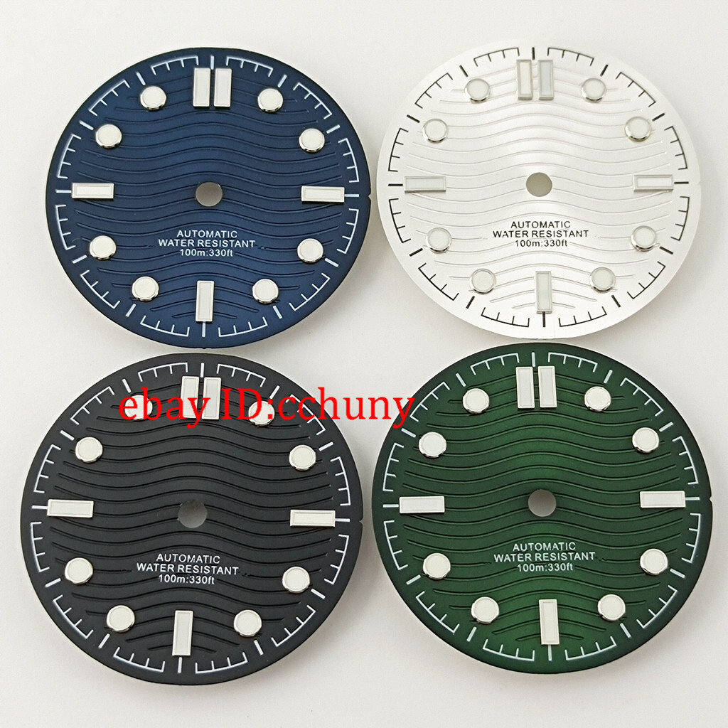 31mm sterile watch Dial Fit NH35 NH36 miyota 8215 DG2813 ETA 2824 2836 movement