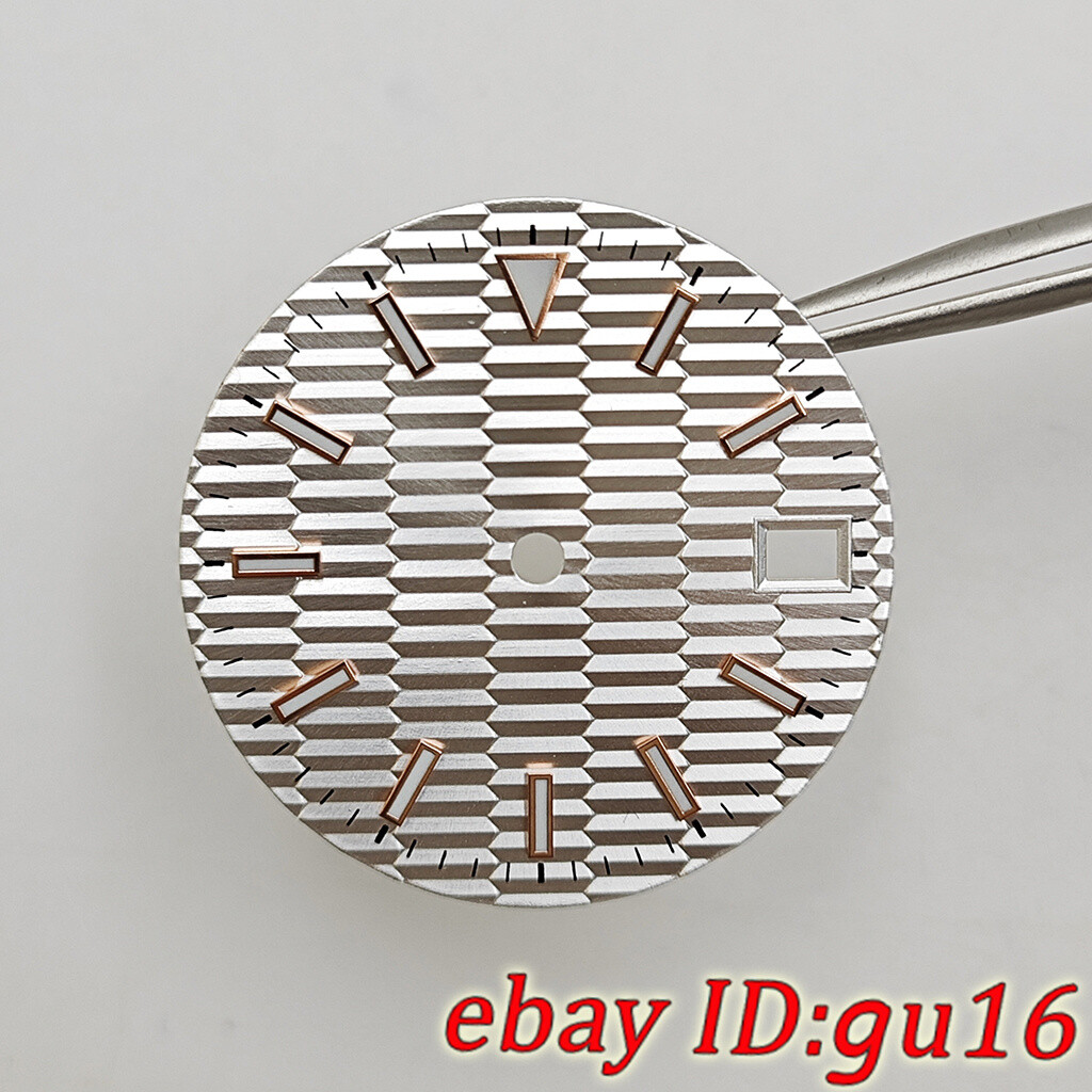28.5mm Date Window Sterile Dial luminous fit NH35 Automatic movement Accessories