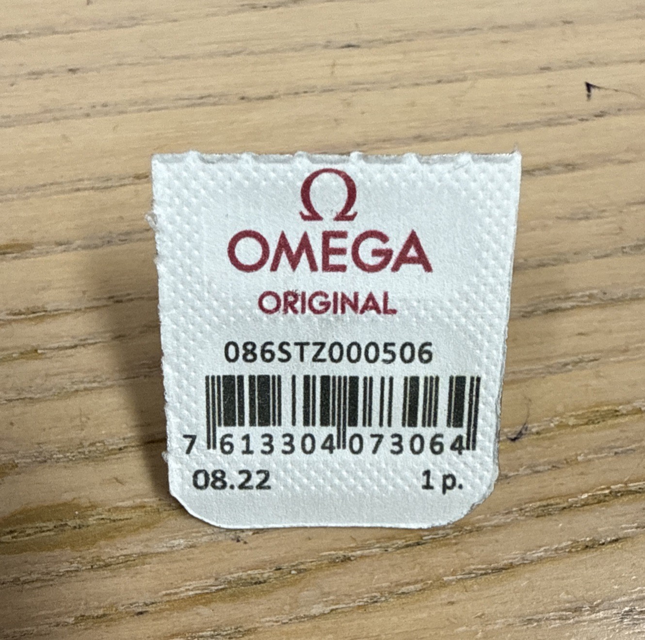 Omega Seamaster300 Helium Valve 086STZ000506 New Sealed