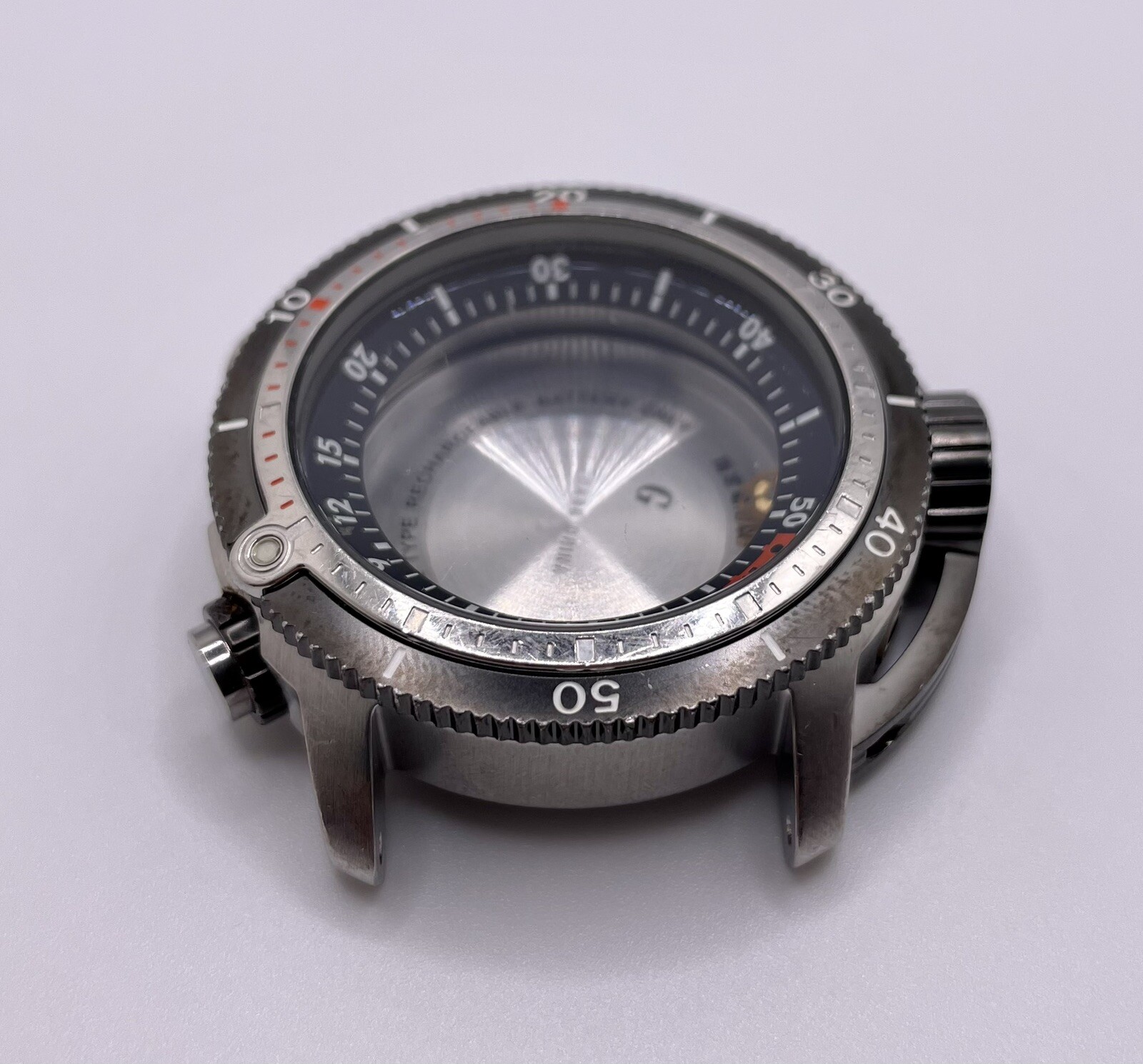 Preowned Genuine Citizen Promaster Eco-Drive B740-S086680 S/S Complete Case Part