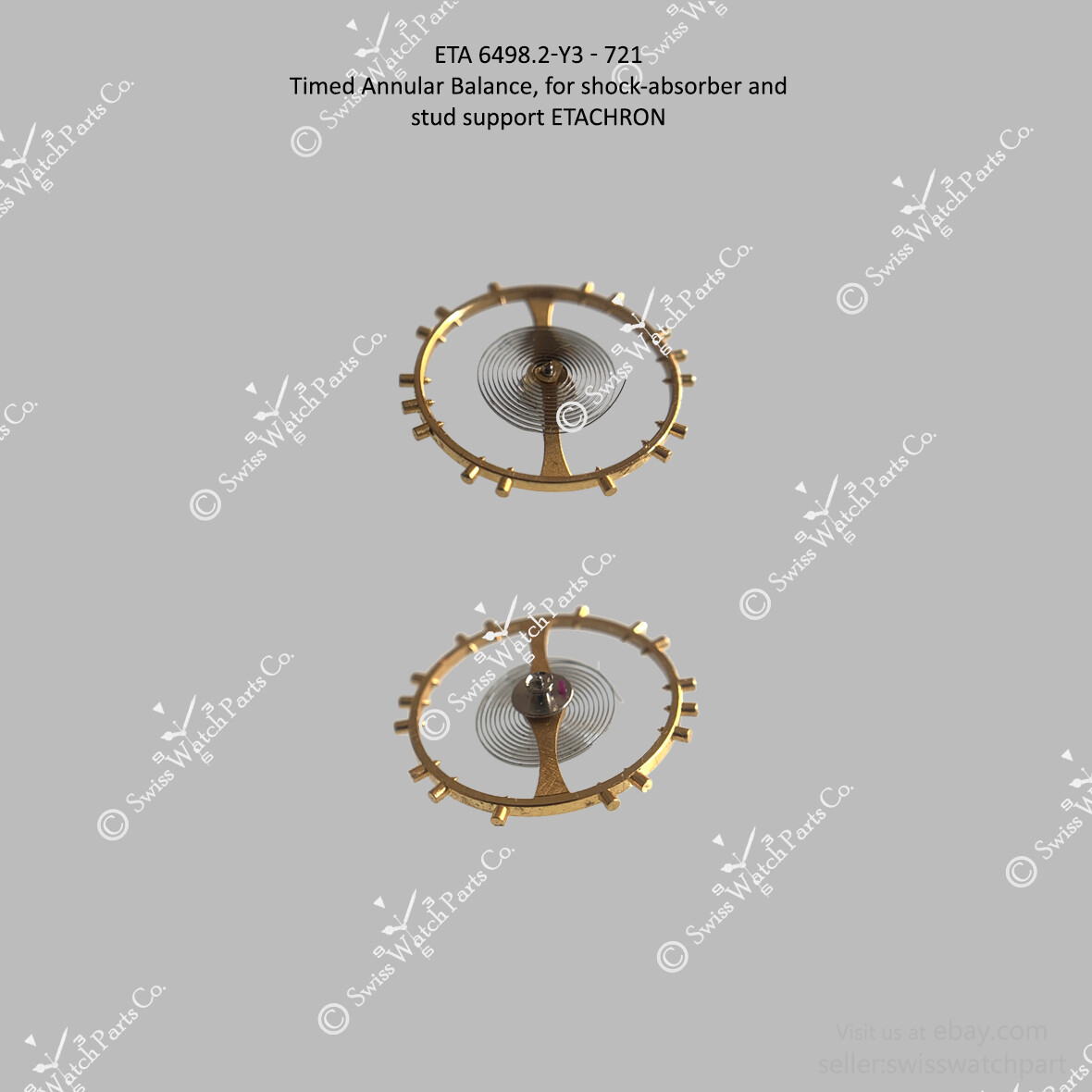 Genuine ETA / Unitas caliber 6497 – 2 and 6498 – 2 Y3 watch Movement Parts