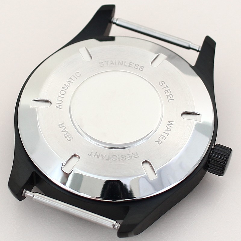 40mm Stainless Steel Watch Case for NH34 NH35 NH36 ETA2824 Movement