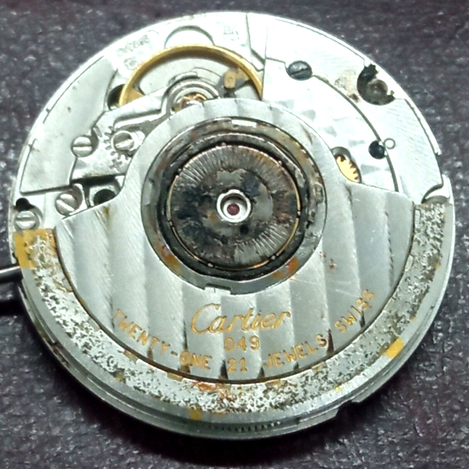 Cartier Movement Caliber ETA 2892-A2 Automatic Doesn’t Work For Repair or Parts