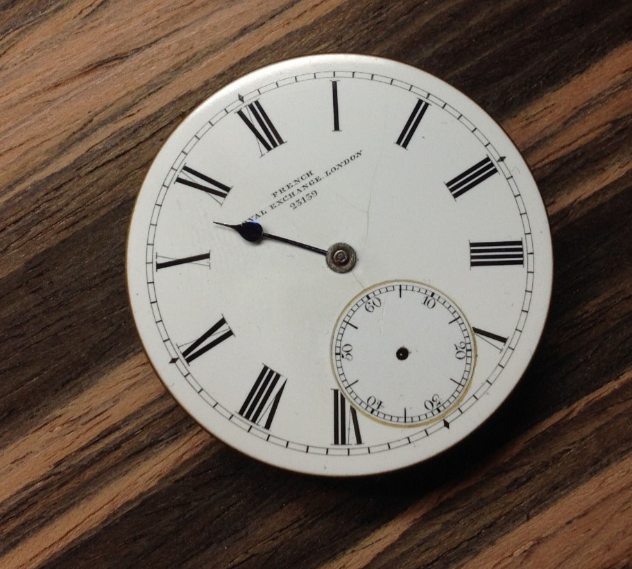 FRENCH ROYAL EXCHANGE LONDON Pocket Watch Movement – Restoration