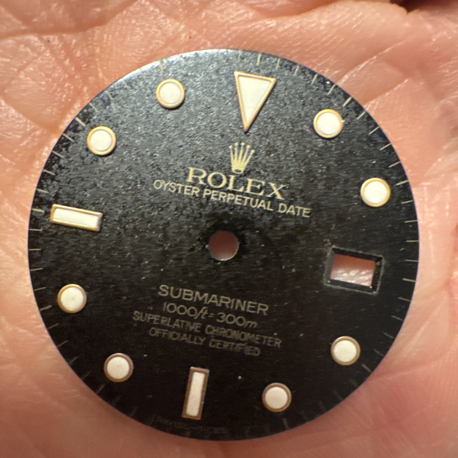 Tropical Rare Rolex Oyster Submariner 16618 16613 dial excellent Patina (S4)