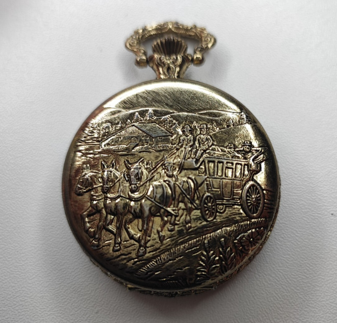 stage coach and horses pocket Watch lifestar – 46.6 mm – for parts and spares