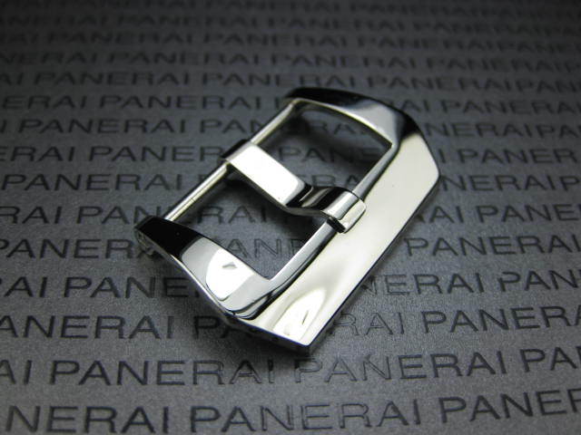 24mm Swiss Stainless PRE-V SCREW IN BUCKLE made for PANERAI 1PC Polish 24 mm A