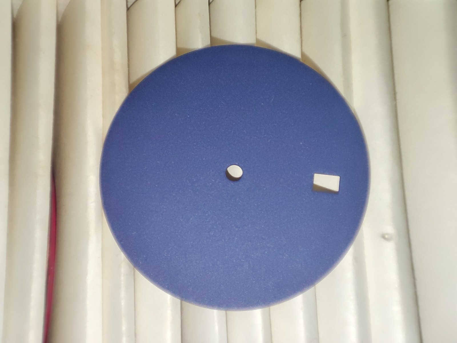 Watch Dial blue 26.5mm Round 705 x5 dials per buy
