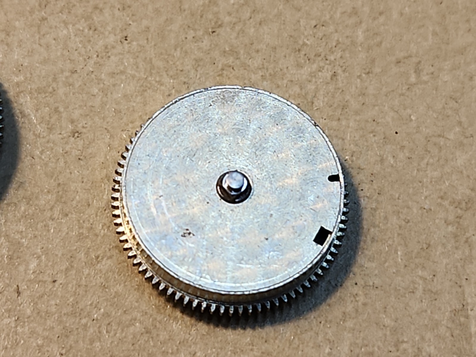 Lot Of 2 Pocket Watch Fancy Mainspring Barrels With Cover And Arbor 12.85mm