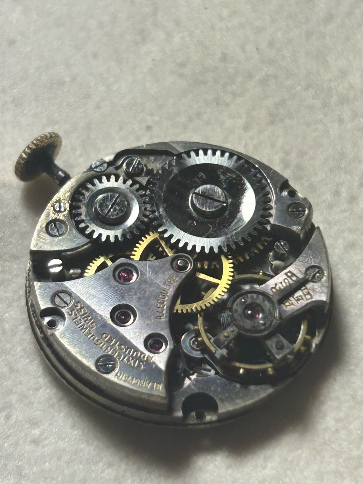 Blancpain A.LeCoultre Watch Movement Repair Parts 16 Jewels – Running