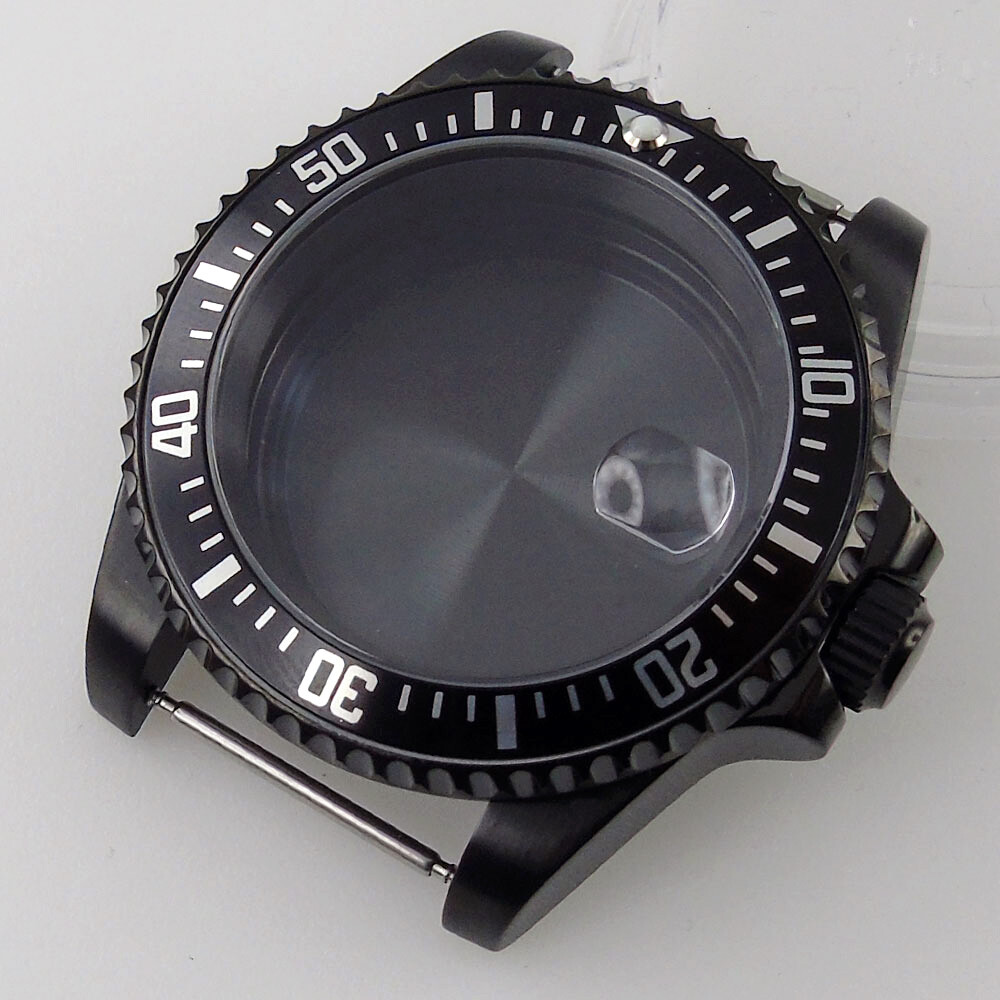 40mm Sapphire Crystal Watch Case Fit NH35 Miyota8215 ETA2824 2836 DG2813 PT5000