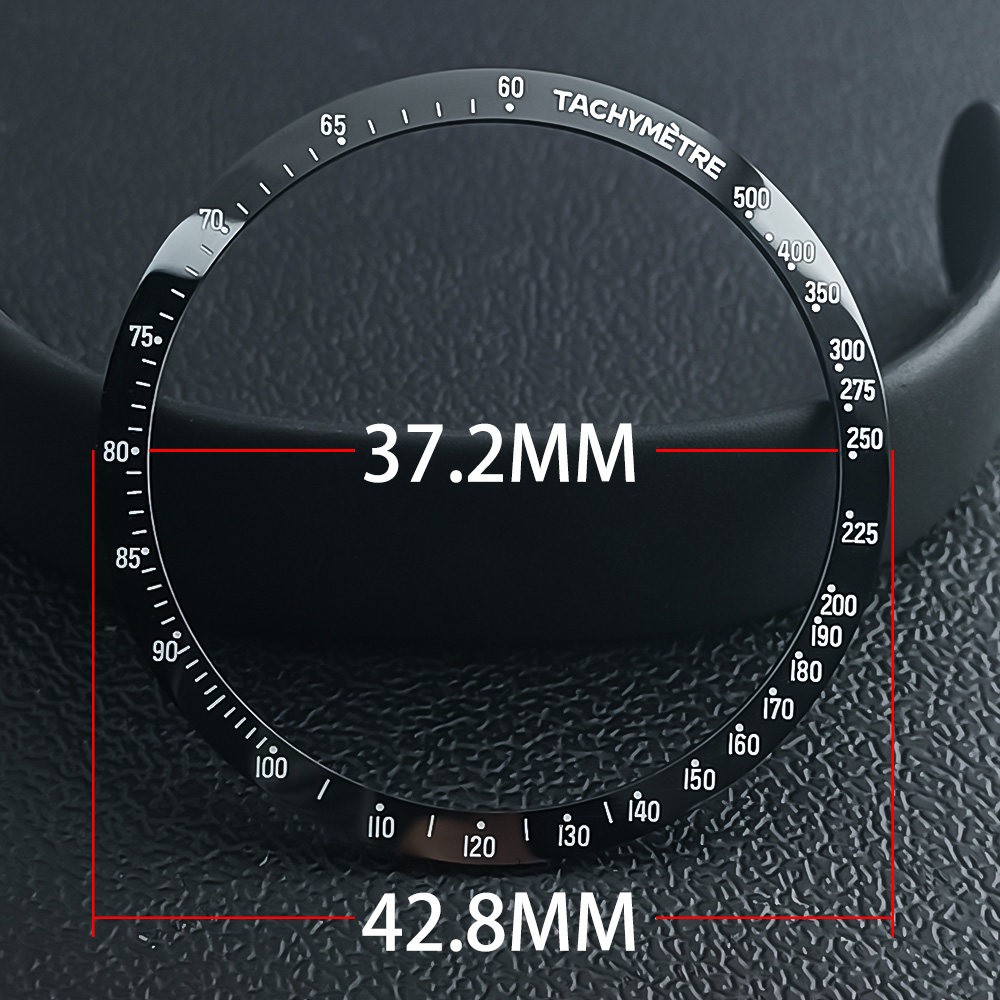 Watch accessories bezel size 42.8mm * 37.2mm/39mm * 33.2mm ceramic bezel