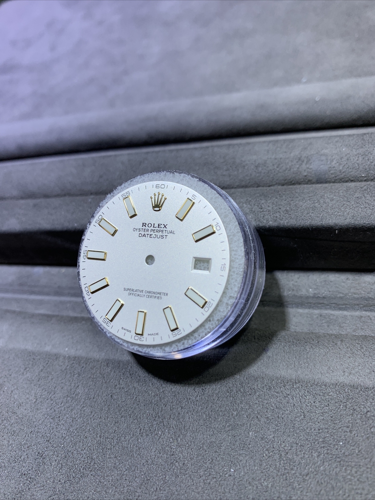 Rolex DateJust 2 Men’s 41mm Ivory Stick DISCONTINUED Index 116334