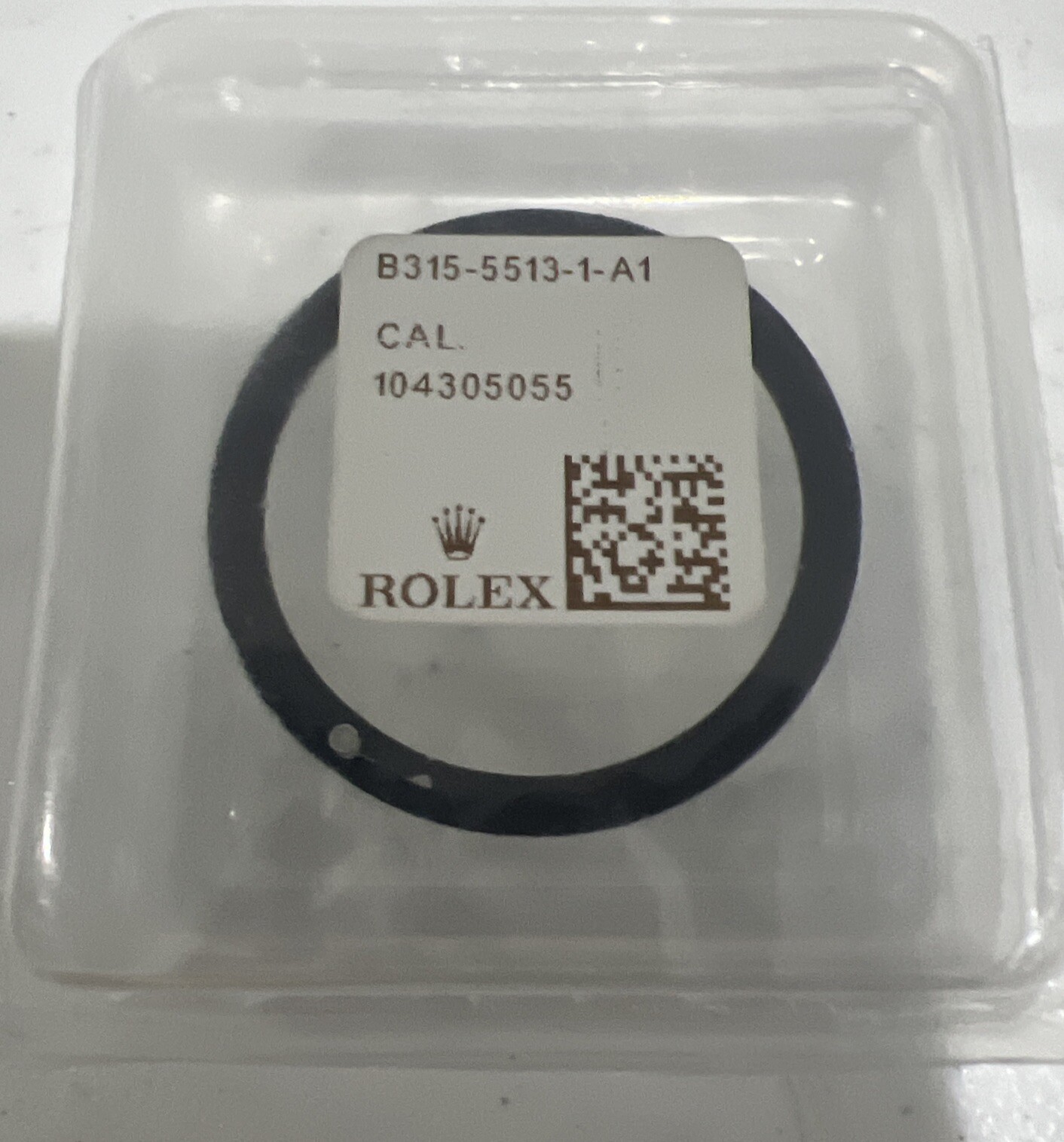 Rolex Submariner 5513 5512Black Bezel Insert B315-5513-1-A1- New Sealed Package