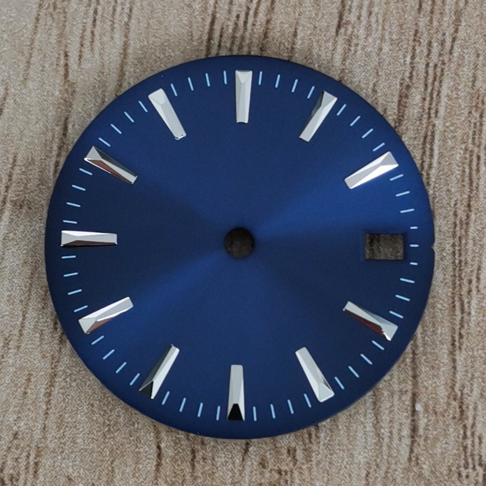 28.5mm Sunburst Watch Dial No Lume For Japan Nh35/36/4r/7s Auto Movement
