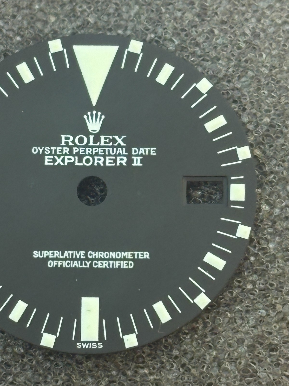 Rolex Explorer II Unused Rolex Service Dial in – Beautiful!