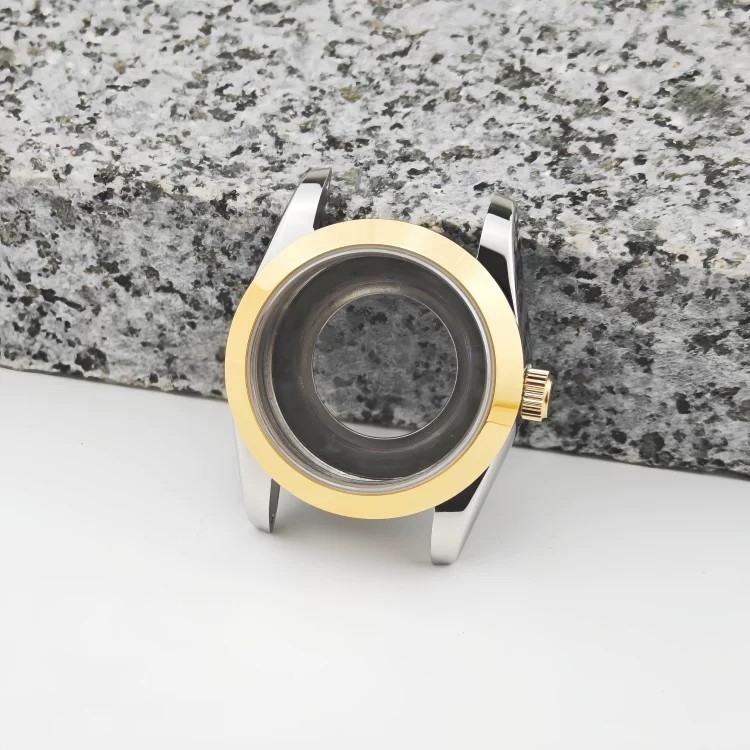 31mm Matte Sandblasted Watch Case Sapphire Glass For NH05 NH06 Movement