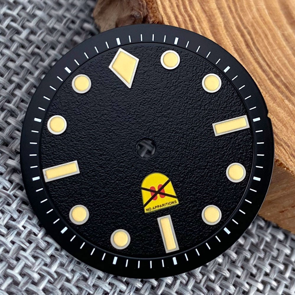 29mm Super Full Luminous Dial Hand For 50-FATHOMS Diver Watches Ghost NH35 PT