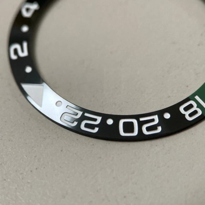 Ceramic Watch Bezel Insert Fits Rolex GMT Master II 116710 126710 126713 126718