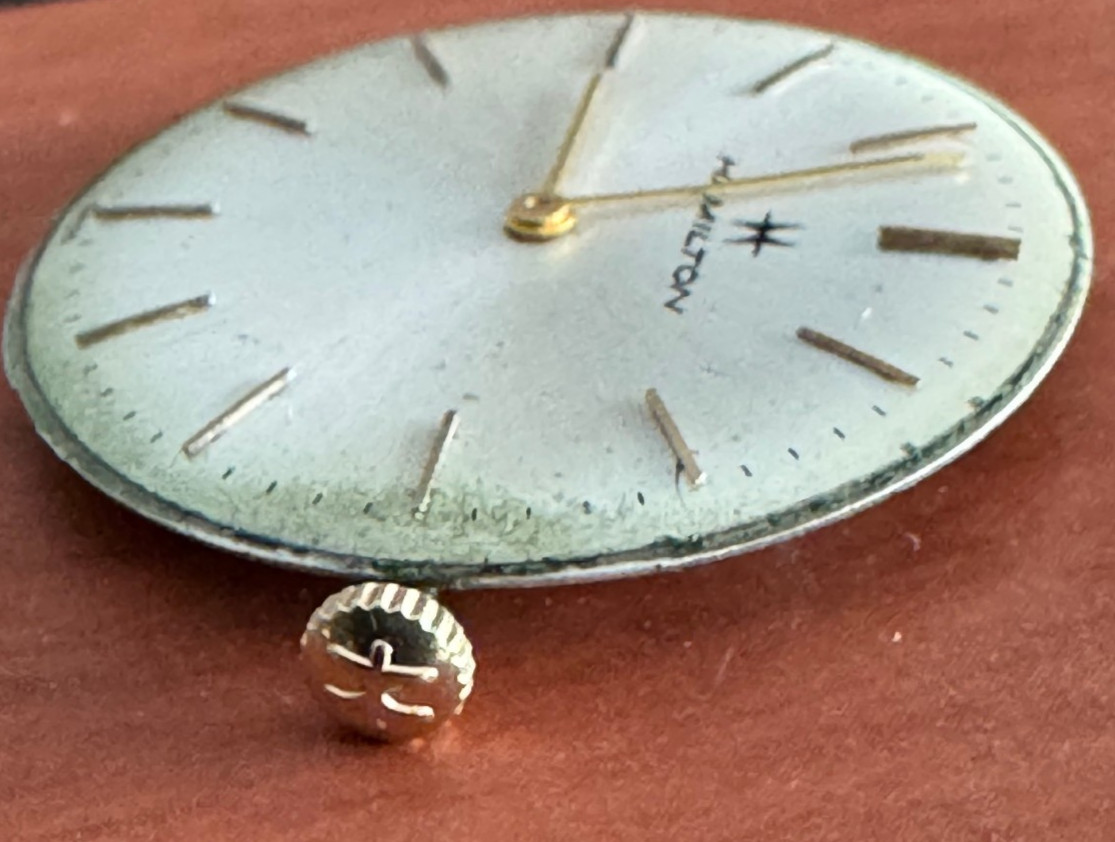 VINTAGE HAMILTON WRISTWATCH MOVEMENT CAL. 680 ETA 2512 KEEPING TIME