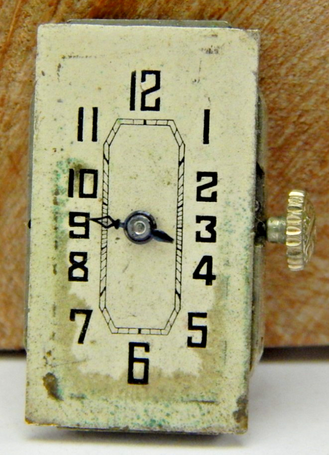 Vintage Glycine watch co 17 jewel 2 adjustment art deco wrist watch movement