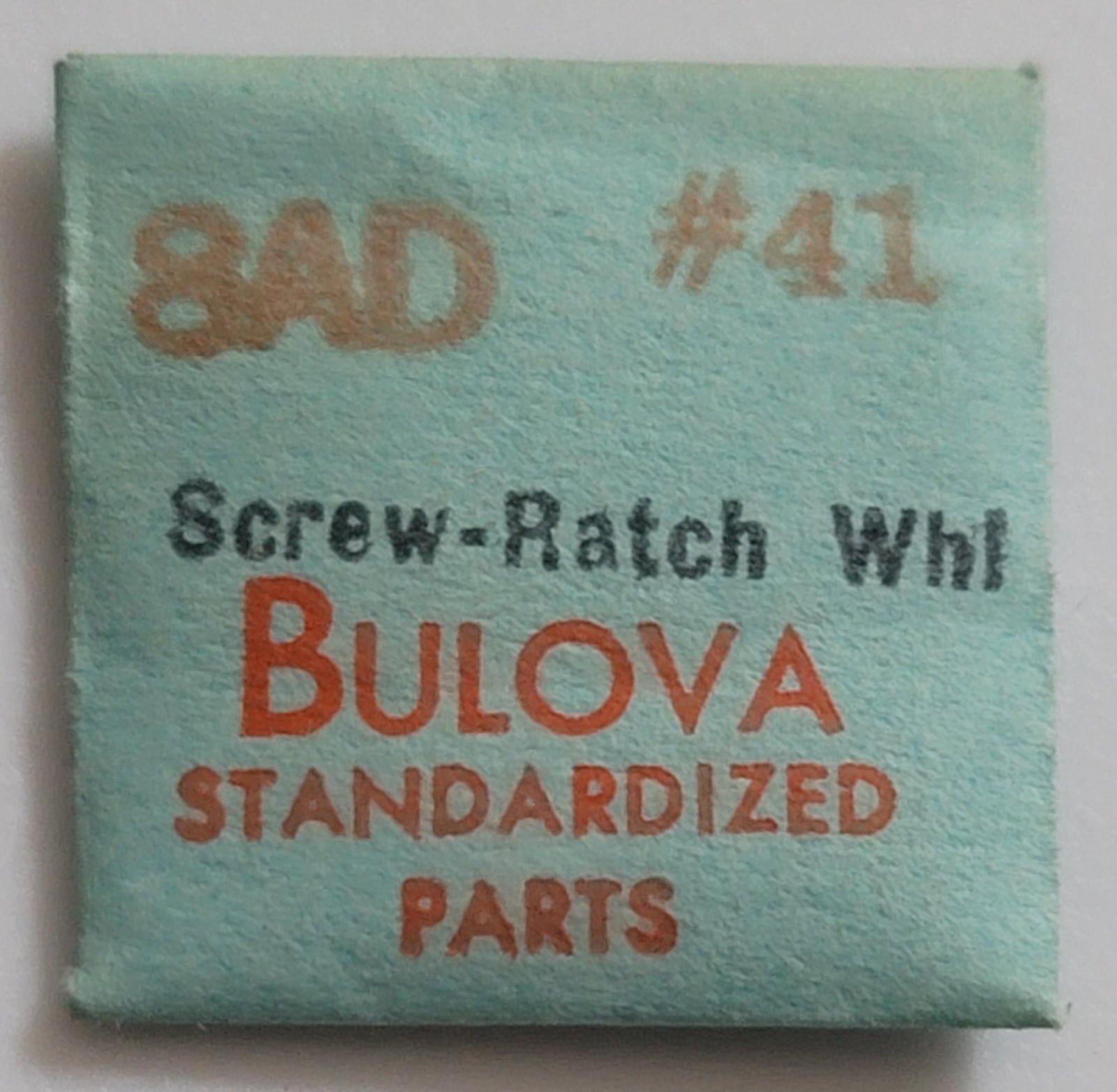SB3: Genuine Bulova Watch Parts | Calibers 6AH-11AC | Ratchet Wheel Screw #41