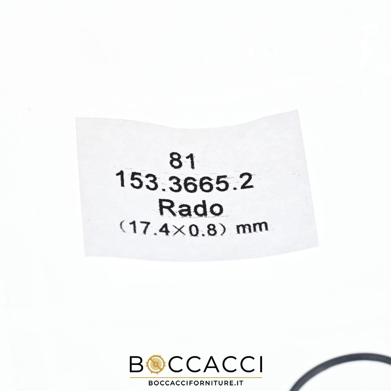GENERIC Compatible Caseback Gasket for Rado 81 153.3665.2 (NEW)