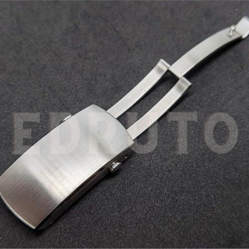 Fits for Omega Seamaster 300M Watch Strap Bracelet SS Deployment Buckle Clasp