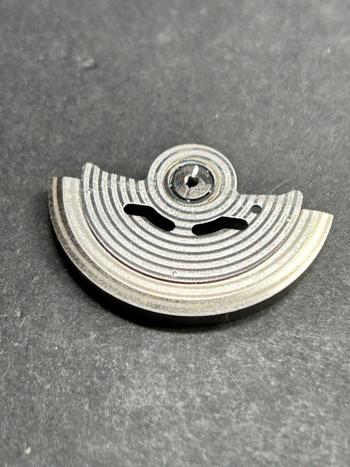 CUSTOM ENGRAVED CIRCLE PATTERN NH35 WATCH ROTOR OSCILLATING WEIGHT