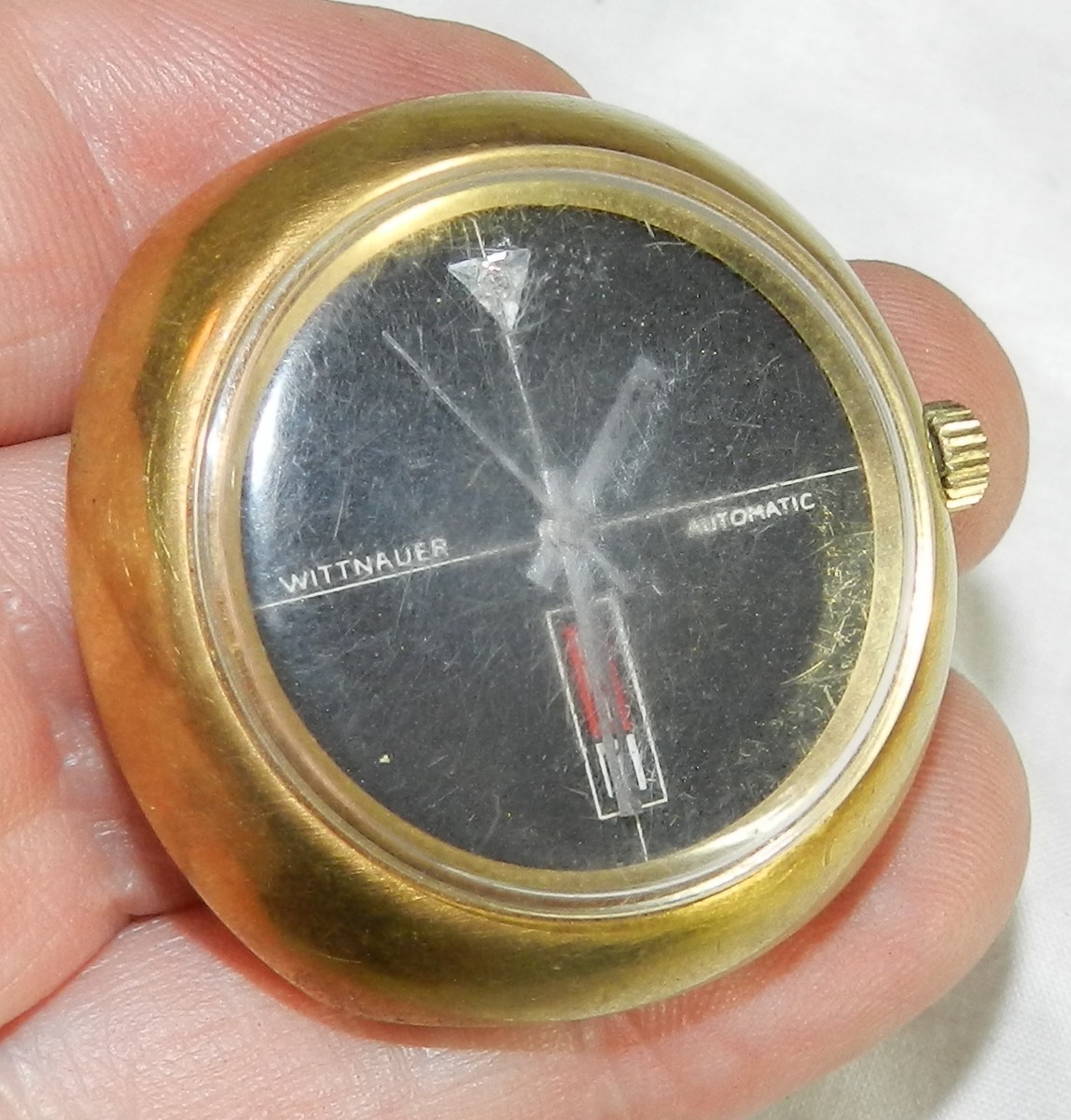 Dial for Men’s Wittnauer Automatic watch with Day + Date – D11KAS-2