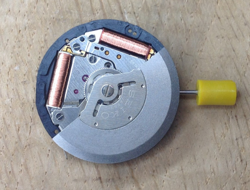 Seiko 5M42A Kinetic Watch Movement – N.0.S – Untested – Parts / Repair – Silver