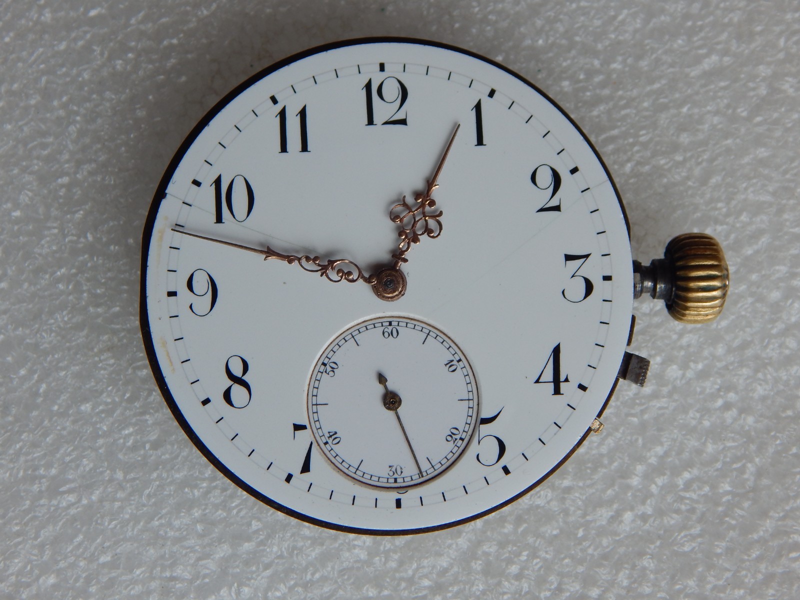 Pocket Watch Union Bell Glashütte Dürrstein Movement with Dial & Hands