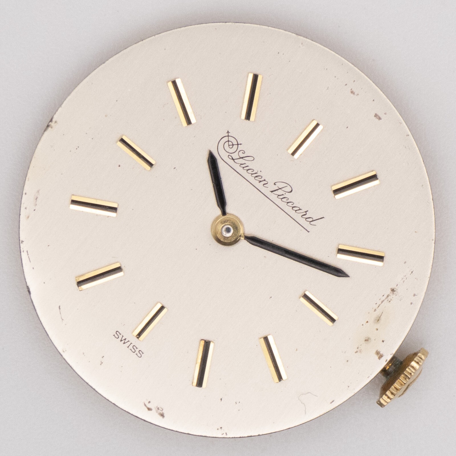 Vintage Lucien Piccard Caliber LP48 17-Jewel Wristwatch Movement, Keeps Time