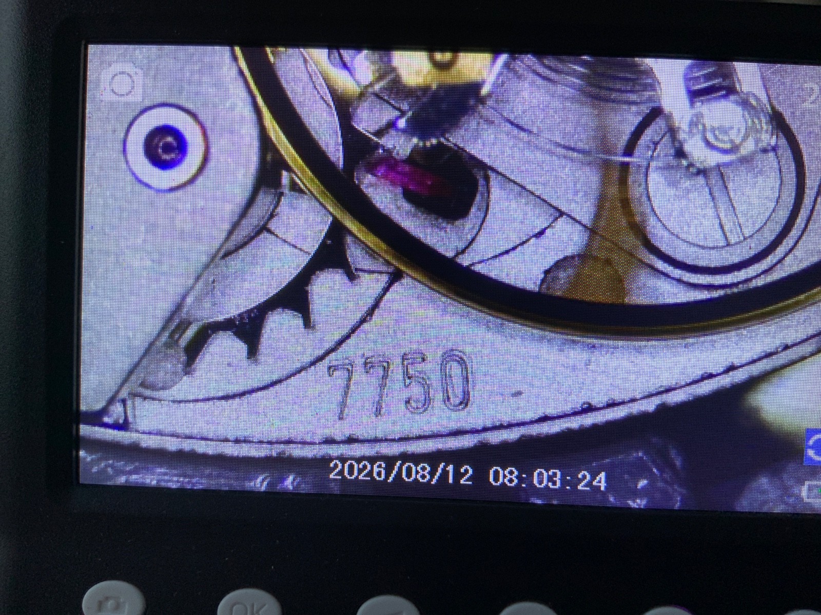Eterna . Matic Porshe 674 design – Watch Movement ETA 7750