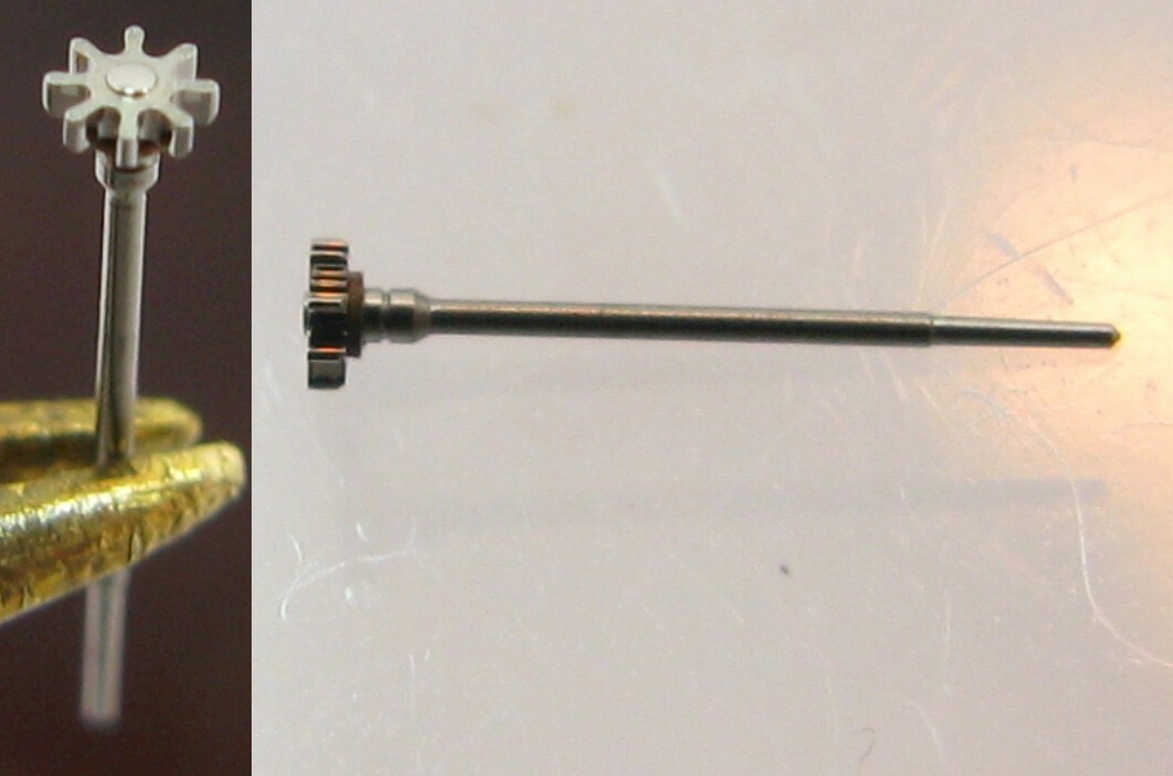 Bulova 10BZAD … one(1x) sweep second pinion h= 5.7 millimeters
